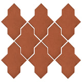 Clay Arabesque Castille Tile