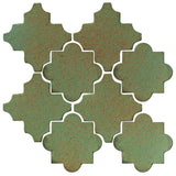 Clay Arabesque Cordova Tile - Light Copper