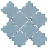 Clay Arabesque Cordova Tile - Turquoise