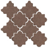 Clay Arabesque Cordova Tile - Winter Gray Matte 405c