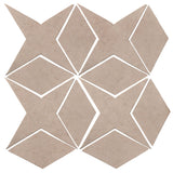 Clay Arabesque Granada Tile - Alabaster