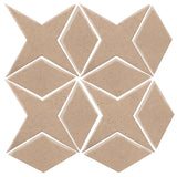 Clay Arabesque Granada Tile - Warm Sand WG1C