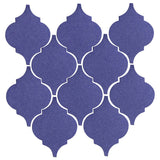 Clay Arabesque Malaga Ceramic Tile - Spanish Lavendor Matte