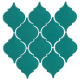 Clay Arabesque Malaga Ceramic Tile - Teal
