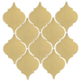 Clay Arabesque Malaga Ceramic Tile - Vanilla Pudding