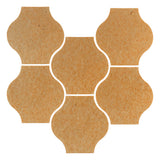 Clay Arabesque Mini Pata Grande Tile - Yellowstone