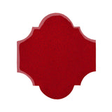 Clay Arabesque San Felipe Tile - Cherry Red