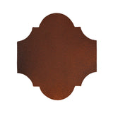 Clay Arabesque San Felipe Tile - Leather