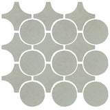 Clay Arabesque Sintra Glazed Ceramic Tile - Arctic Ice Matte