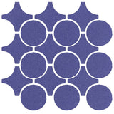 Clay Arabesque Sintra Glazed Ceramic Tile - Spanish Lavender Matte