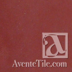Classic Solid Color Coral Red 8" x 8" Cement Tile