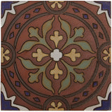 Malibu Le Rond Colorway D Hand Painted Ceramic Tile