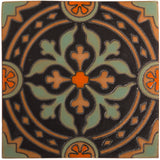 Malibu Le Rond Colorway E Hand Painted Ceramic Tile
