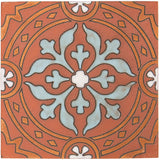Malibu Le Rond Colorway C Hand Painted Ceramic Tile