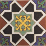 Malibu Livia Colorway  B Hand Painted Ceramic Tile
