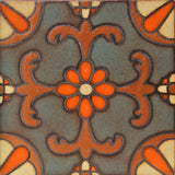 Malibu Terragona Colorway A Hand Painted Ceramic Tile