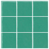 Malibu Field 3"x3" Aqua Green #7724C Ceramic Tile