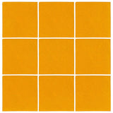 Malibu Field 4"x4" Valencia Orange Matte #129U Ceramic Tile 