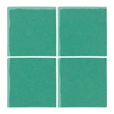 Malibu Field 6"x6" Aqua Green #7724C Ceramic Tile