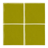 Malibu Field 6"x6" Lime Green #7495c Ceramic Tile