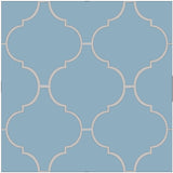 Mission 10" Colonial Encaustic Cement Tile - Azul Morocco