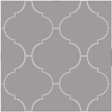 Mission 10" Colonial Encaustic Cement Tile - Oxford Gray