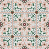 Mission Giverny Cement Tile Rug
