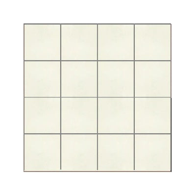 Mission White 3"x3" Encaustic Cement Tile