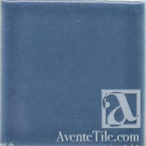 Pool Tile Cerulean 6" x 6" Handmade Porcelain Tile