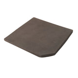 Premium Brown 12"x12" Clipped Corner Cement Tile