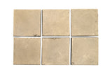 Rustic Cement Tile 3.5"x3.5" Bone