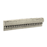 Rustic 12" Pearls Wall Moulding - Early Gray