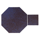Rustic Terracotta 10" Octagon Cobalt Matte