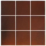  Rustic Terracotta 3"x3" Leather