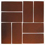  Rustic Terracotta 4"x8" Leather