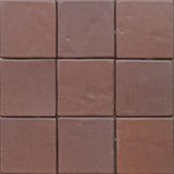 Yucatan Garnet Ceramic Tile Grouping Showing Variation
