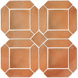 Arabesque 3"x11" Double Picket Set Cement Tile - Avente Tile