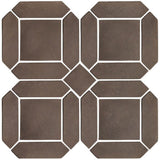 Arabesque 3"x11" Double Picket Set Cement Tile - Avente Tile