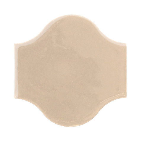 Clay Arabesque 11"x11" Pata Grande Tile - Avente Tile