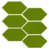 Clay Arabesque 4" x 8" Picket Only - Avente Tile