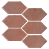 Clay Arabesque 4" x 8" Picket Only - Avente Tile
