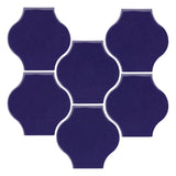 Clay Arabesque 4"x4" Mini Pata Grande Tile - Avente Tile