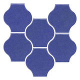 Clay Arabesque 4"x4" Mini Pata Grande Tile - Avente Tile