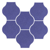 Clay Arabesque 4"x4" Mini Pata Grande Tile - Avente Tile