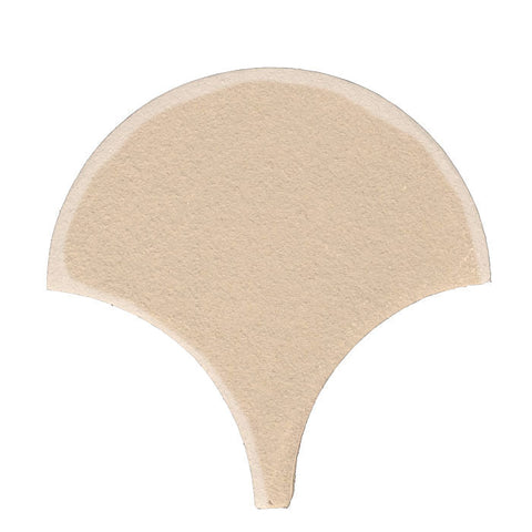 Clay Arabesque 8" Conche or Fish Scale Tile - Avente Tile