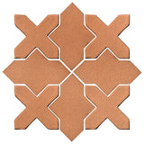 Clay Arabesque Alcazar Tile - Avente Tile