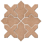 Clay Arabesque Alcazar Tile - Avente Tile