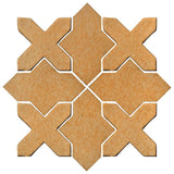 Clay Arabesque Alcazar Tile - Avente Tile