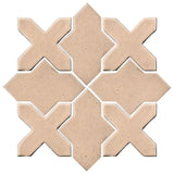 Clay Arabesque Alcazar Tile - Avente Tile