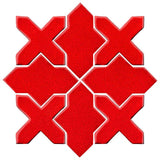 Clay Arabesque Alcazar Tile - Avente Tile